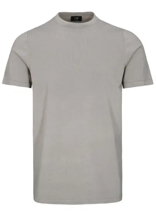 COMMANDER Finest Clothing - Rdh.-Pullover, 1/2 Arm dark stone - Gr. - L