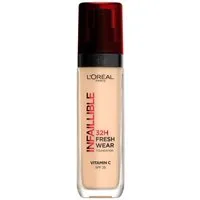 L'ORÉAL PARIS Foundation INFAILLIBLE 32H FRESH WEAR MAKE-UP FOUNDATION, wirkt bis zu 32 Stunden lang wie frisch aufgetragen