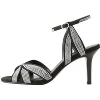 Next Forever Comfort® Leder-Sandaletten, Gitteroptik High-Heel-Sandalette (1-tlg)
