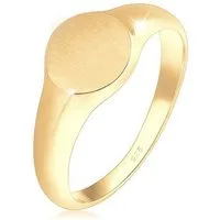 Elli Siegelring Siegelring Damen Royal Basic Design 925 Silber