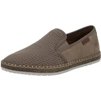 Rieker Espadrille Slipper, Strandschuh, Sommerschuh mit Stretcheinsätzen