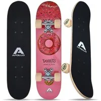 Apollo Skateboard Kinderskateboard 24" Kinder, Longboard, ABEC 3 und Aluminium Achsen