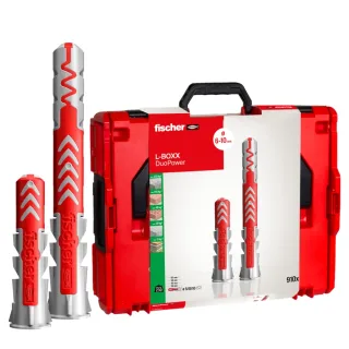 Fischer Dübelsortiment L-BOXX DuoPower 102 (910 Teile) - 558627