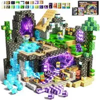 POPOLIC Magnetische Bausteine - 150 Teile Magnetbausteine Magnetspielzeug Magnetspielbausteine, (150 St., Magneten Kinder Magnetische Bauwelt Mine Spielzeug Magnetblöcke), für Kinder ab 3-10 Jahre Ganzjahres Abnehmbare Ostergeschenke