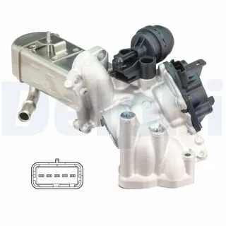 Delphi AGR-Ventil Citroen Ford Peugeot 2,0