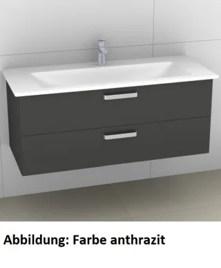 Artiqua 414 Waschtischunterschrank für Venticello 4104CH, Eiche Ribbeck quer NB, 414-WU2L-V111-7187- 414-WU2L-V111-7187-444