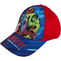 MARVEL Baseball Cap Marvel Avengers Hulk Iron Man Jungen Basecap Baseball Kappe Gr. 52 bis 54