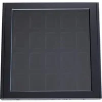 meytrade Hängevitrine Sammlervitrine für 20 (Zippo) Feuerzeuge aus Holz mit Glasdeckel aus Holz in 3 Ausführungen für Zippo Sammler