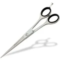 Haryali London Haarschere Professionelle Friseurschere, 6,5 Zoll extra lang, aus Edelstahl, (pack, 1-tlg., Mehrzweck-Einsatz wie Salon-, Haustier- und Künstlerschere), abnehmbare Fingerauflage