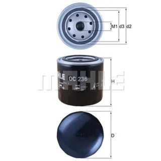 Mahle ?lfilter Chrysler Dodge Ford Jeep Nissan