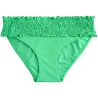 Next Bikini-Hose Gesmokte Bikinihose mit hohem Beinausschnitt (1-St)