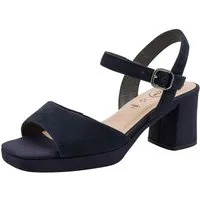 Tamaris WIDE FIT comfortFit aus Leder Blockabsatz Sandalette comfortFit