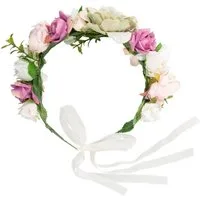 dressforfun Haarband Stirnband, Für viele Anlässe und Outfits, charmantes Accessoire, Haarschmuck, 1-tlg., Konfektionsgröße 0 in bunt, Natürlich und detailgenau gearbeitet, Per Satinschleife verstellbar