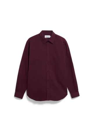 Armedangels - GIAALO GMT DYE dark cranberry - Gr. - XL