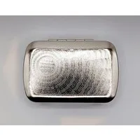 meytrade Dose Tabakdose Sonne aus Metal Dreherdose mit Clip ca. 8,5x5,5cm, Aufbewahrungsbox