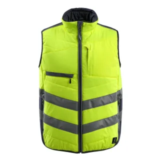 MASCOT Grimsby Winterweste Hi-vis Gelb / Schwarzblau M - 15565-249-17010-M