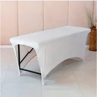 STM Company Massageliege Verlängerter Liegenbezug für Massagebett, Bezug, Spannbetttuch (für alle gängigen Kosmetikliegen, Massageliegen, Couches, aus Velour, ohne Matratze), 180x60 cm/ 190x70 cm