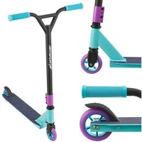 ArtSport Stuntscooter Retro Purple, Alu Core, 360°-Lenker mit TPR-Grips, stabil und leicht