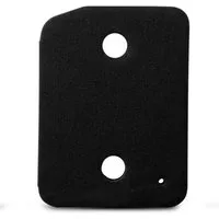 VIOKS Ersatzfilter Schaumfilter Sockelfilter Ersatz für Miele 9164761, Zubehör für Wärmetauscher in Kondenstrockner, 207 x 155 x 30 mm