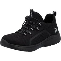 Rieker Sport Slip-On Sneaker Trekking Schuh, Freizeitschuh, Slipper mit einfachem Schnellverschluss