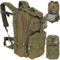 Trizand Tourenrucksack Touristenrucksack (Set, 1-tlg., wandern), ideal für Trekking, Survival, Camping oder den täglichen Einsatz