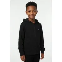 Calvin Klein Jeans Kapuzensweatjacke MINI BADGE ZIP-THROUGH mit Logo-Badge