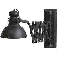 Vintagehaus Wandleuchte Ausziehbare Wandlampe Scherenlampe Industrial Dexter Metall Antik