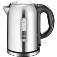 B&S Wasserkocher Wasserkocher Edelstahl 1,7 L - 2200 Watt - 360 Grad Drehung, 1.7 l