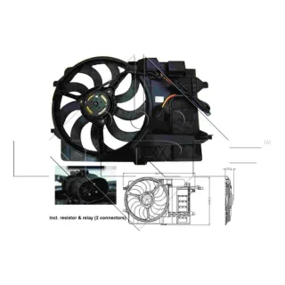 NRF K?hlerl?fter Mini R50 R53