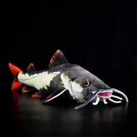 Tinisu Plüschfigur Wels Kuscheltier 54 cm – Realistisches Plüschtier Fisch Stofftier