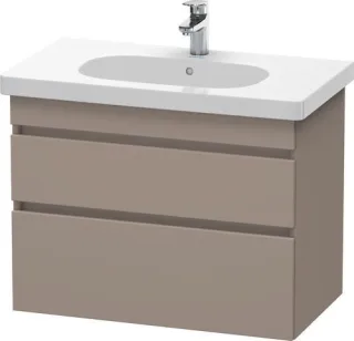Duravit DuraStyle Waschtischunterbau wandhängend Basalt Matt 800x453x610 mm - DS648404343 DS648404343