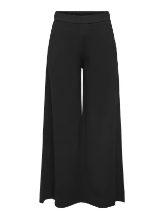 JDY - JDYTANJA LIFE WIDE FLOWY PANT JRS NOOS Black - Gr. - 32