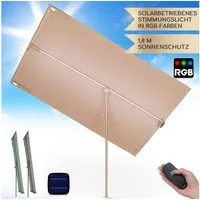 blumfeldt Sonnenschirm Parasol Flex Shade with LED