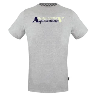Aquascutum Reflexion Logo Grau T-Shirt