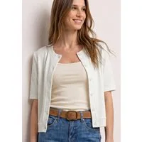 STREET ONE Cardigan mit durchgehender Knopfleiste vorn
