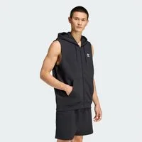 adidas Originals Hoodie TREFOIL ESSENTIALS HOODIE OHNE ÄRMEL (1-tlg)