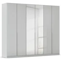 OTTO home Drehtürenschrank Kleiderschrank Kleiderschränke Schrank Garderobe AGORDO mit Glasfront (in zwei Griff-Farben, Breiten 91-405 cm) durchdachte Innenausstattung, in 8 Breiten und 2 Höhen MADE IN GERMANY