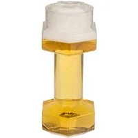 Out of the Blue Bierglas XXL Hantel Bierglas mit ca. 700ml Fassungsvermögen