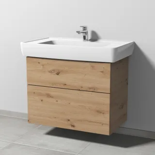 Sanipa 3way Waschtischunterbau zu Laufen Pro A Waschtisch mit 2 Auszügen, Eiche Natural-Touch SM75885
