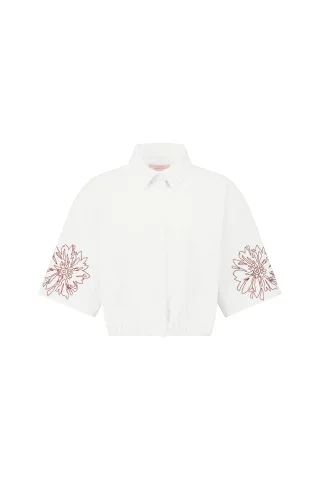 Studio Anneloes - Noleste poplin blouse white - Gr. - S