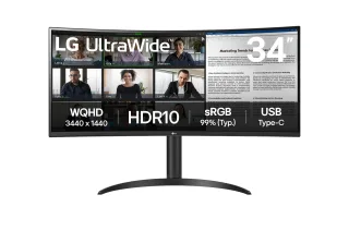 LG 34WR50QK-B | 34wr50qk-b | 86,4 cm (34") - 3440 x 1440 Pixel