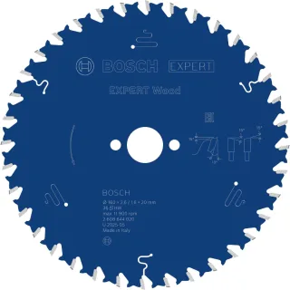 Bosch Kreissägeblatt Expert for Wood ø 160 mm - 2608644020