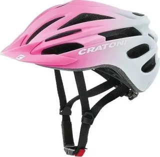 Cratoni Pacer Jr. Kinder-Helm pink-white matt XS/S (50-55 cm)