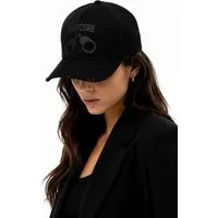Dsquared2 Baseball Cap HARDCORE Handschellen Cap Mütze Basebalkappe Unisex Verstellbarer Riemen mit Metallschnalle