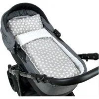 Kinderdecke BABYLUX Babydecke MINKY 2Set Kuscheldecke Decke 75 x 60cm Kinderwagen, BabyLux, MP95 - Weiß + Herz
