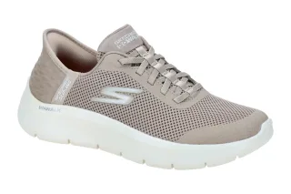 Skechers 124836 TPE GO WALK FLEX - GRAND ENTRY Taupe Halbschuhe mit Air Coole...