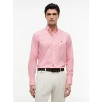 Tommy Hilfiger Langarmhemd FLEX POPLIN GINGHAM SHIRT Regular Fit Flex Cotton Gingham