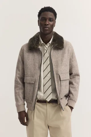 bugatti - Herren Jacke beige - Gr. - 50