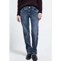 STREET ONE STUDIO Comfort-fit-Jeans mit destroyed Details
