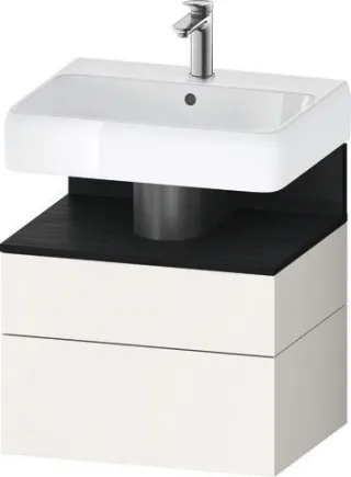 Duravit Qatego Waschtischunterbau wandhängend Weiß Supermatt 590x470x590 mm - QA4393016840010 QA4393016840010